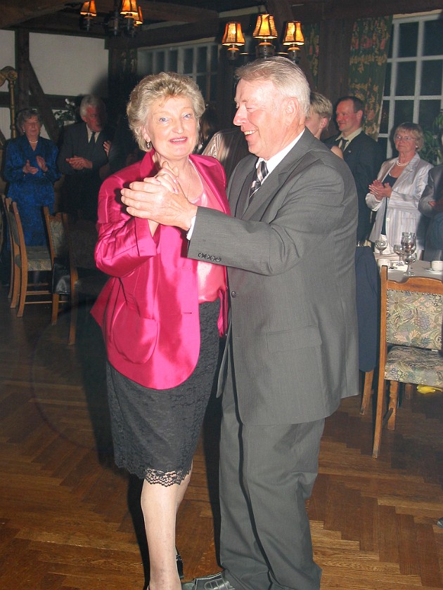 Thomas and Hannemarie's Birthday Reception. Dancing. Treia. .