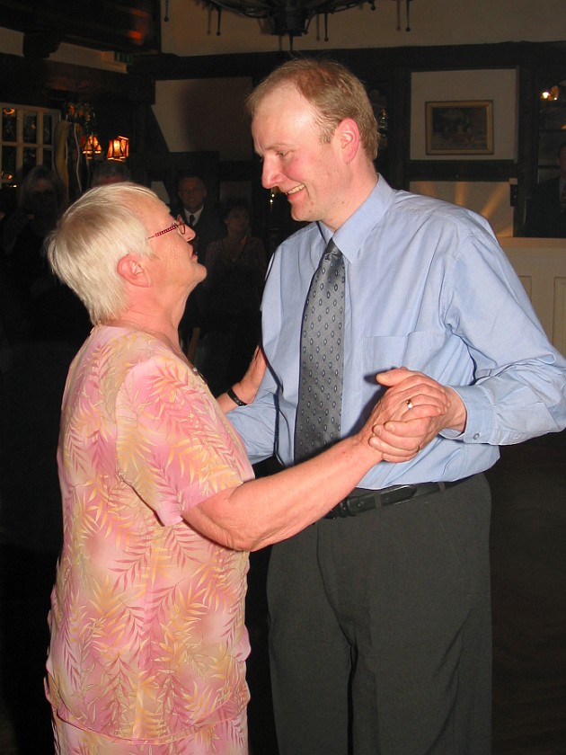 Thomas and Hannemarie's Birthday Reception. Dancing. Treia. .