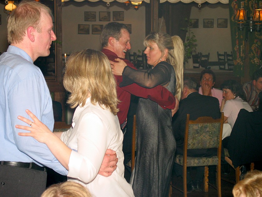 Thomas and Hannemarie's Birthday Reception. Dancing. Treia. .