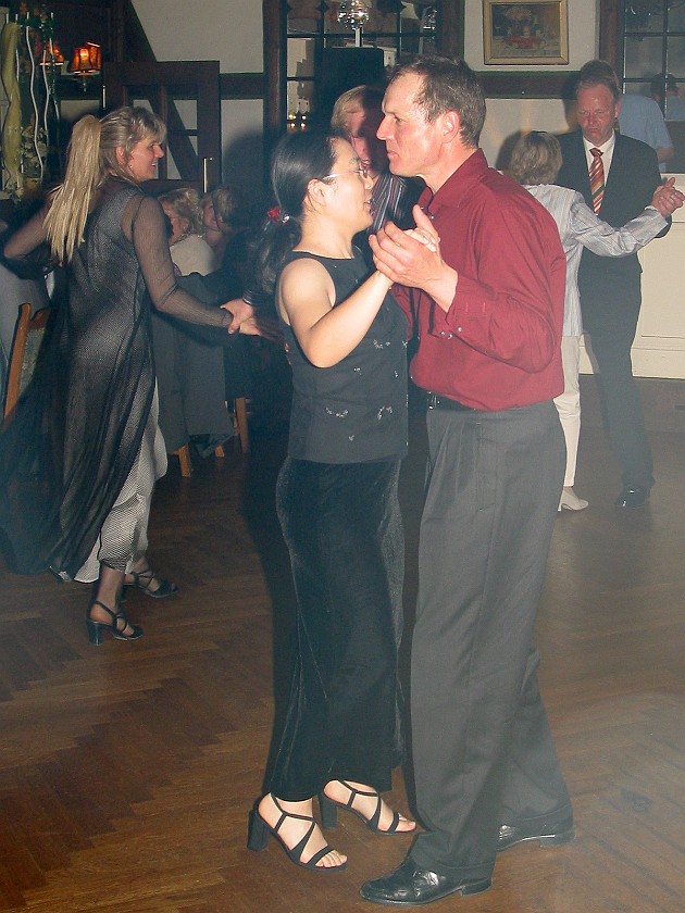 Thomas and Hannemarie's Birthday Reception. Dancing. Treia. .