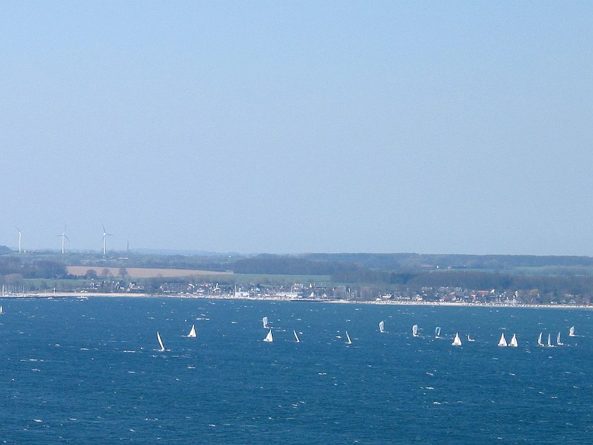 Naval Memorial and U-Boat in Laboe. Kieler Förde. Laboe. .