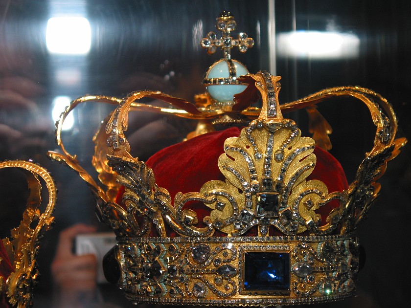 Copenhagen. Crown Jewels at Rosenborg Slot. Copenhagen. .