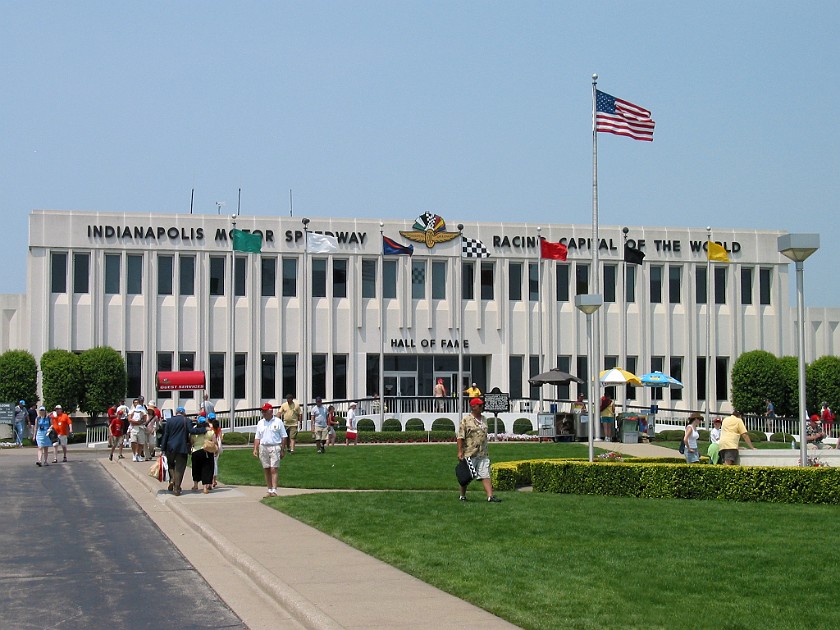 Formula 1 US Grand Prix, Indianapolis Motor Speedway. Hall of Fame. Indianapolis. .