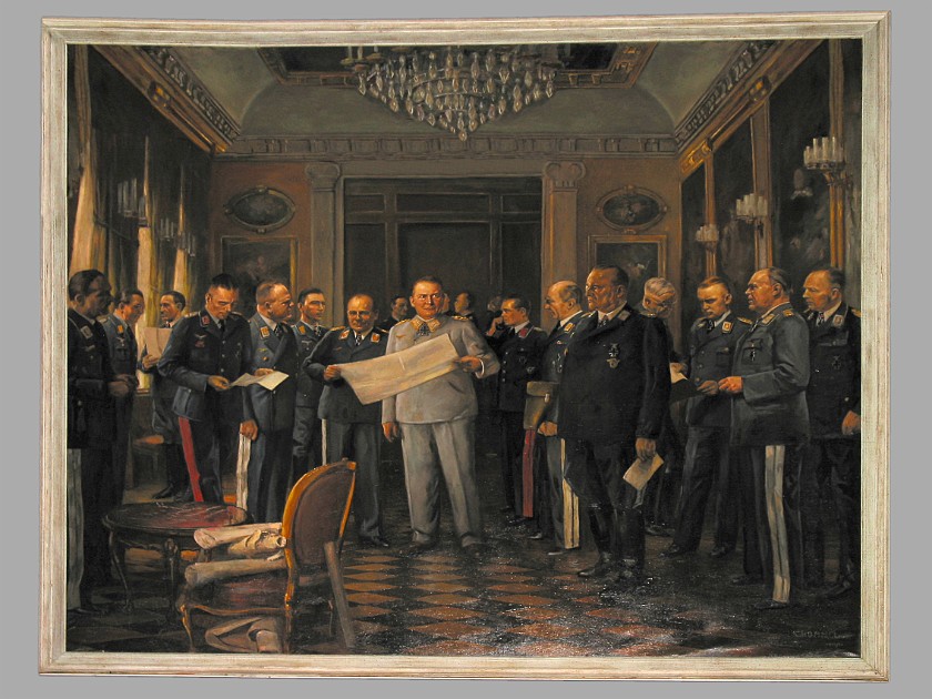 National Museum of the US Air Force. Göring Painting. Dayton. .