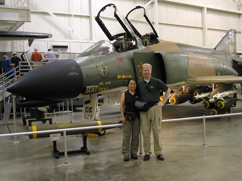 National Museum of the US Air Force. Phantom F4. Dayton. .