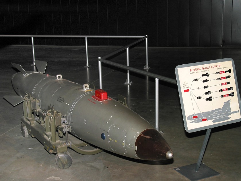 National Museum of the US Air Force. Nuclear Bomb. Dayton. .