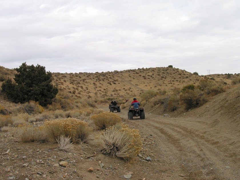 Lake Tahoe and the Surrounding Area. ATV Ridge Run Tour at Pine Nut Mountains. near Reno. .
