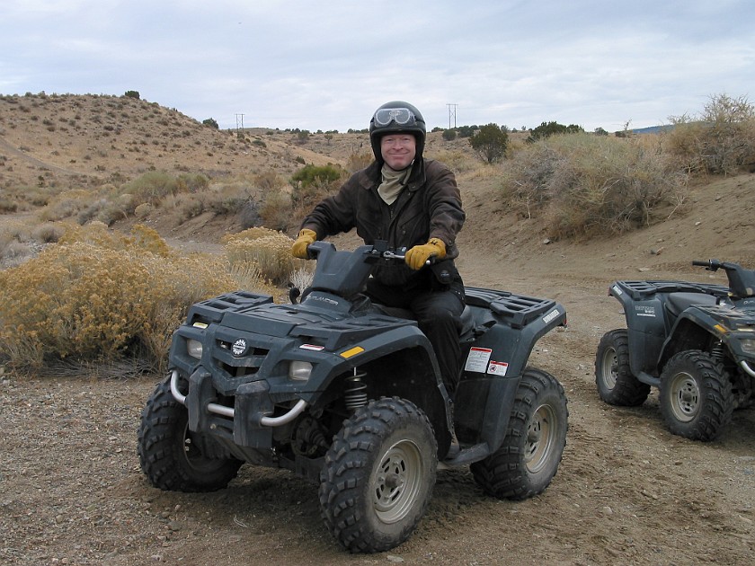 Lake Tahoe and the Surrounding Area. ATV Ridge Run Tour at Pine Nut Mountains. near Reno. .