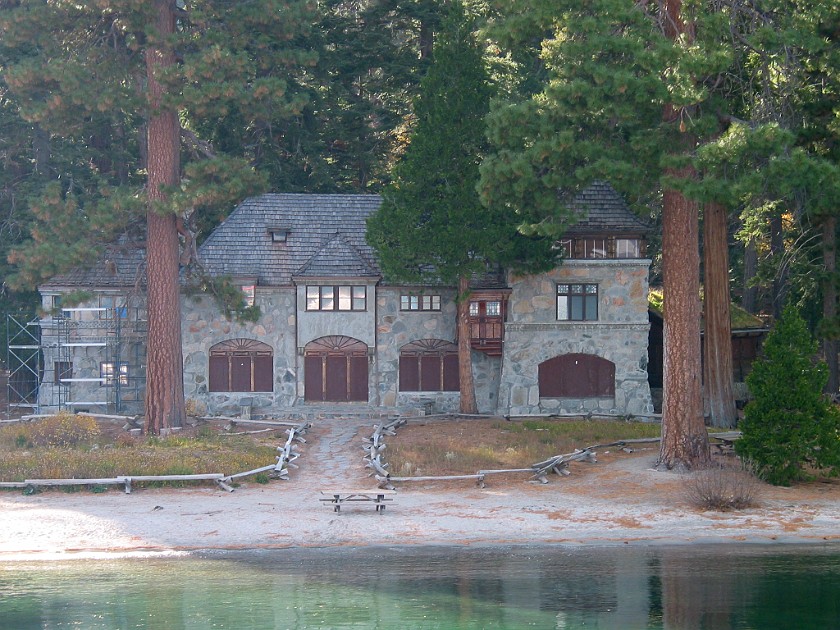 Lake Tahoe and the Surrounding Area. Vikingsholm, Emerald Bay. Lake Tahoe. .