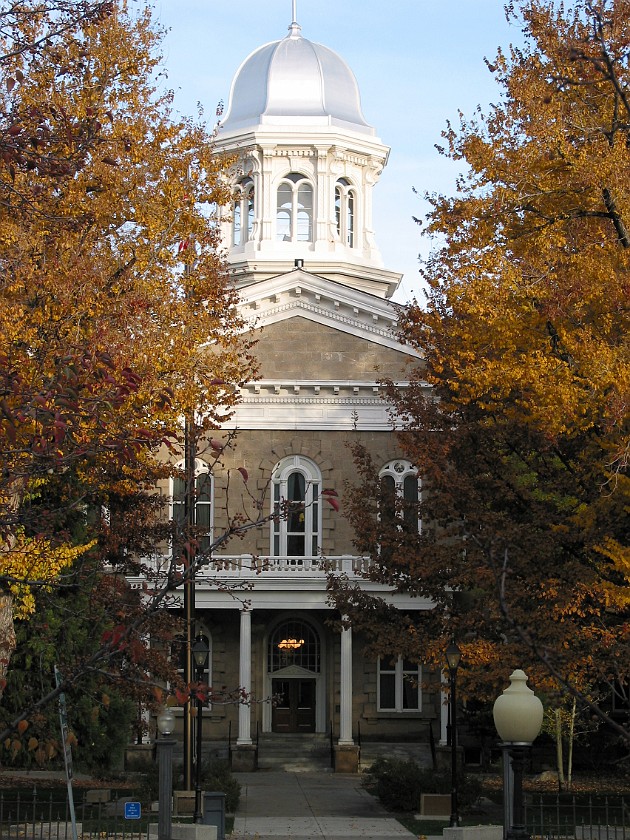 Jun and Thomas' Wedding. State Capitol of Nevada. Carson City. .
