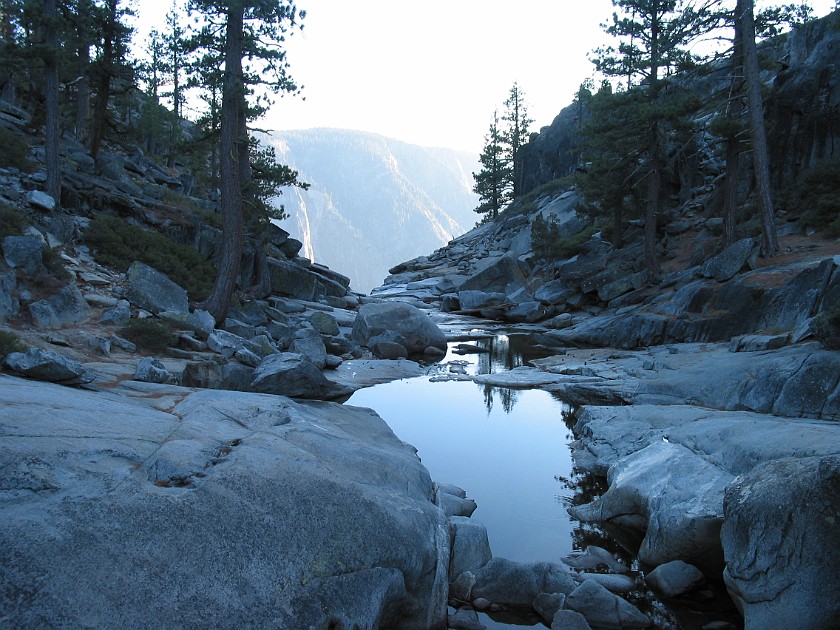 Yosemite National Park. Top of Upper Yosemite Fall. Yosemite National Park. .