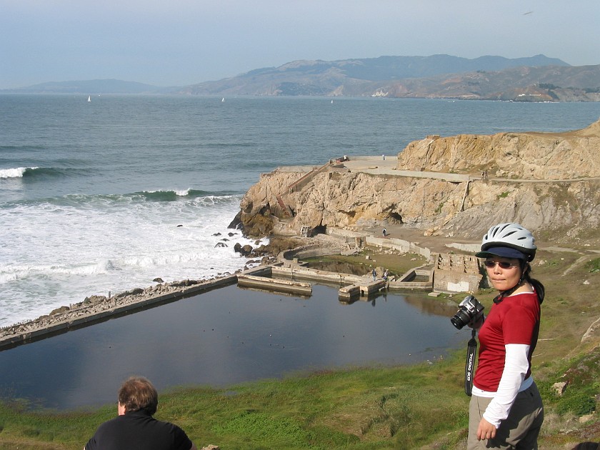 San Francisco. Ruines near Cliff House. San Francisco. .