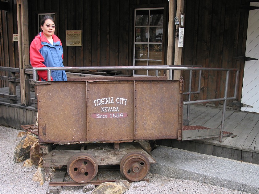 Virginia City. Trolley. Virginia City. .