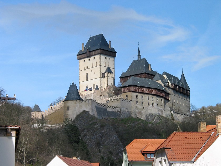 Karlštejn Hrad (Karlstejn Castle). Castle. Karlštejn. .