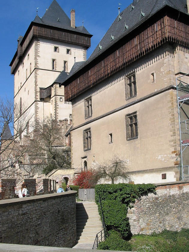 Karlštejn Hrad (Karlstejn Castle). Castle. Karlštejn. .