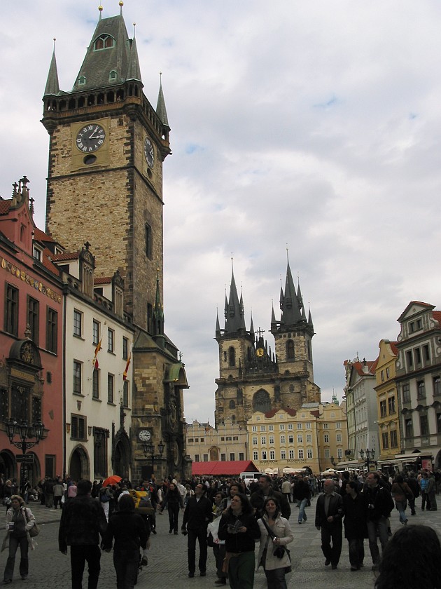 Staré Mesto (Old Town). Staromestské Námestí (Old Town Square). Prague. .