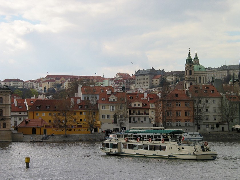 Staré Mesto (Old Town). Vltava River. Prague. .