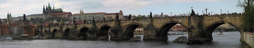 Staré Mesto (Old Town). Karluv Most (Charles Bridge). Prague. .