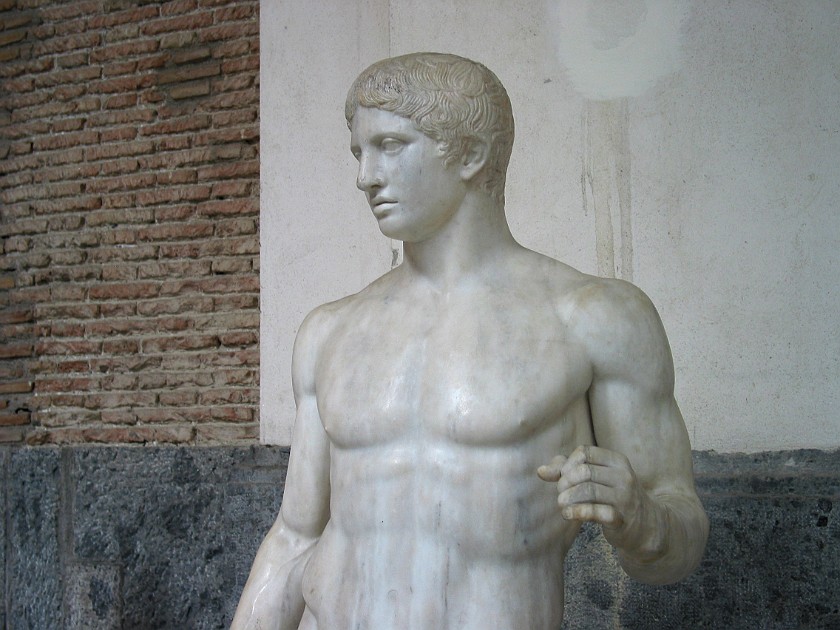 Museo Archeologico Nationale. Statue. Naples. .