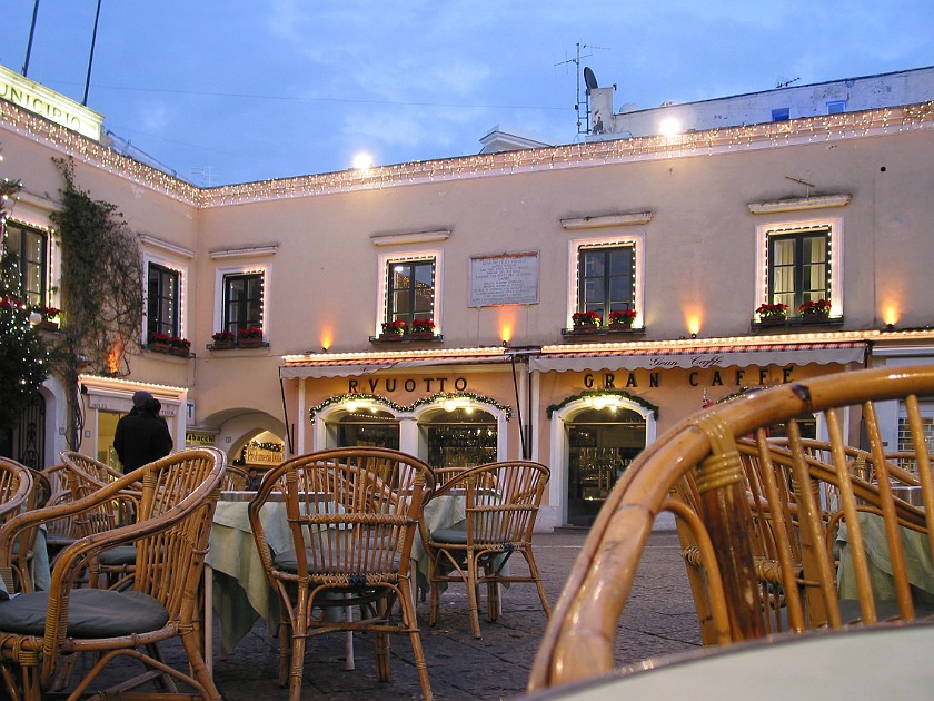 Capri. Piazza Umberto I. Capri. .