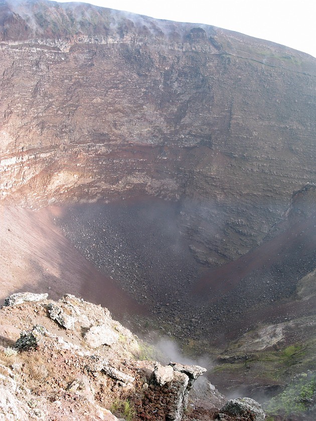 Mount Vesuvius. Vulcano. near Naples. .
