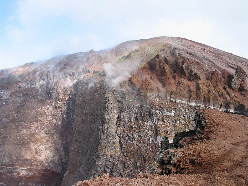Mount Vesuvius. Vulcano. near Naples. .