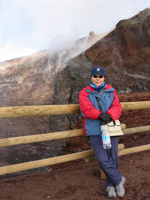 Mount Vesuvius. Vulcano. near Naples. .