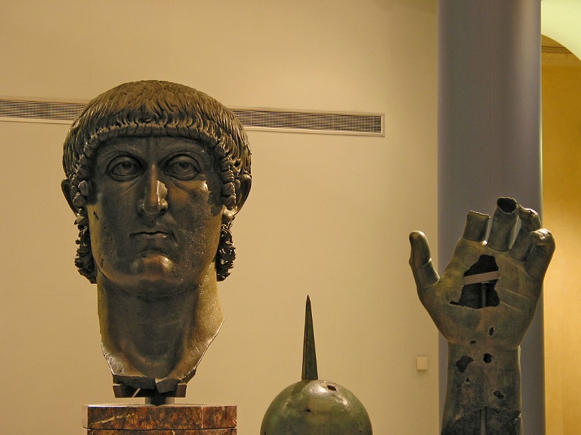 Capitoline Museum. Constantine. Rome. .