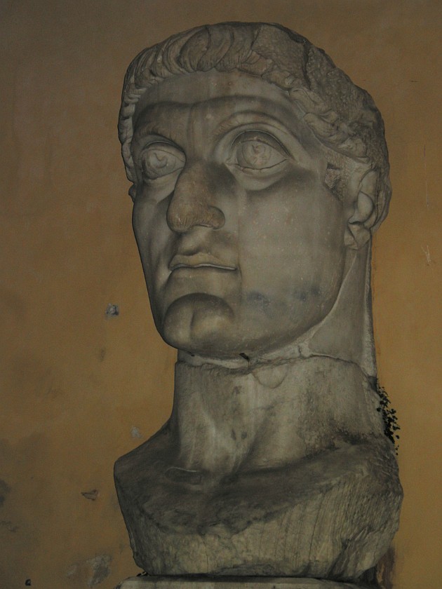 Capitoline Museum. Constantine. Rome. .