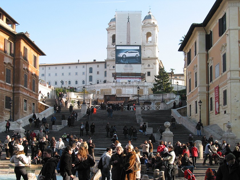 Centro Storico of Rome. Piazza di Spagna. Rome. .