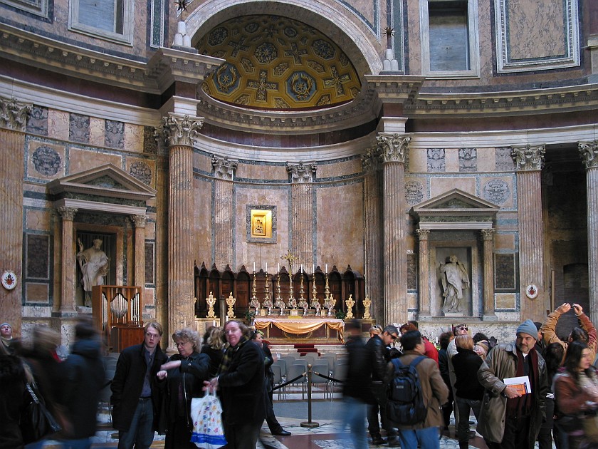 Centro Storico of Rome. Pantheon. Rome. .