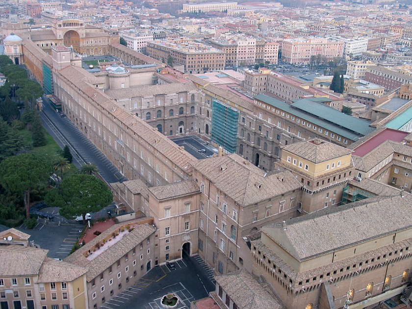 St. Peter's Basilica. Vatican Museum. Vatican City. .