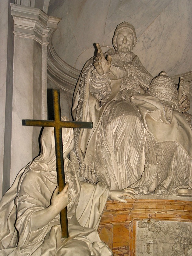 St. Peter's Basilica. Sculpture. Vatican City. .