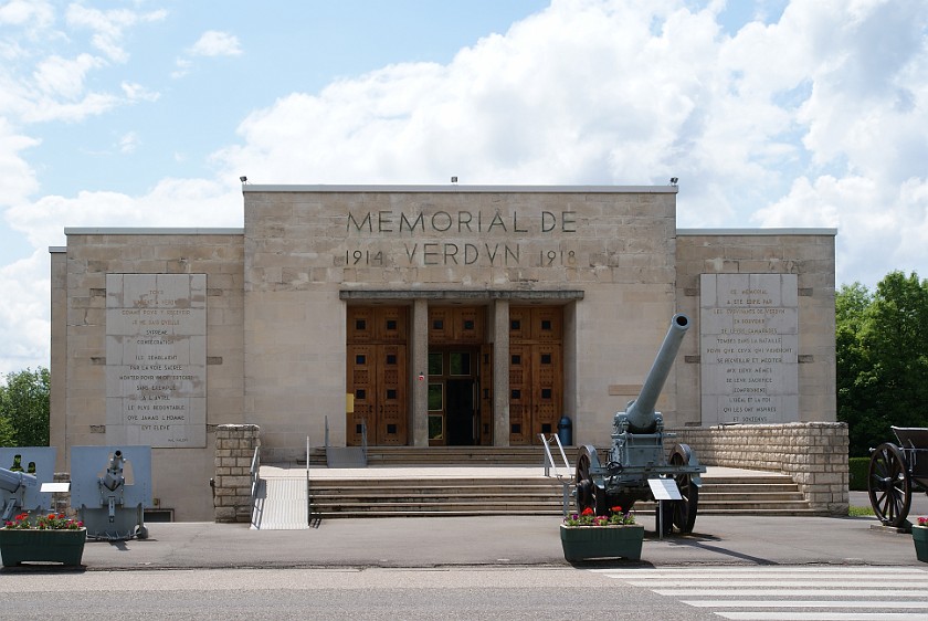 Verdun. Mémorial de Verdun. Near Verdun. .