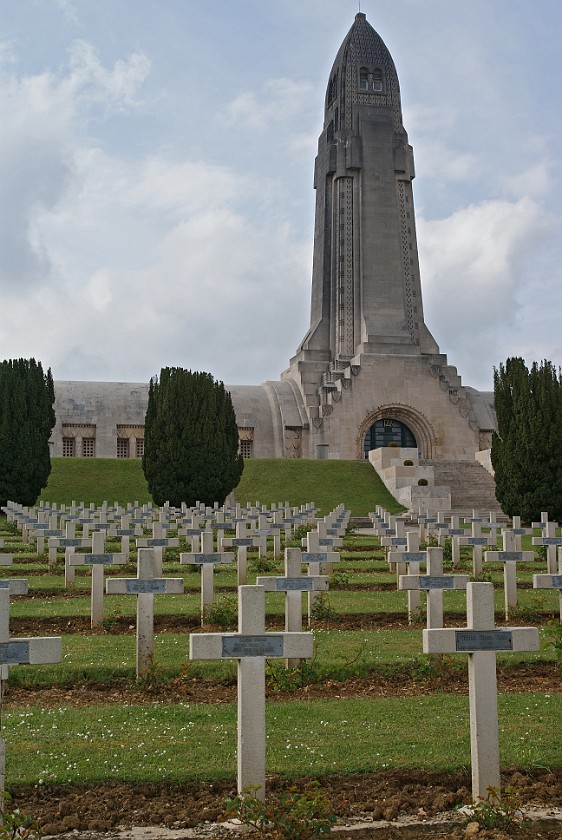 Verdun. Ossuaire de Douaumont. Near Verdun. .