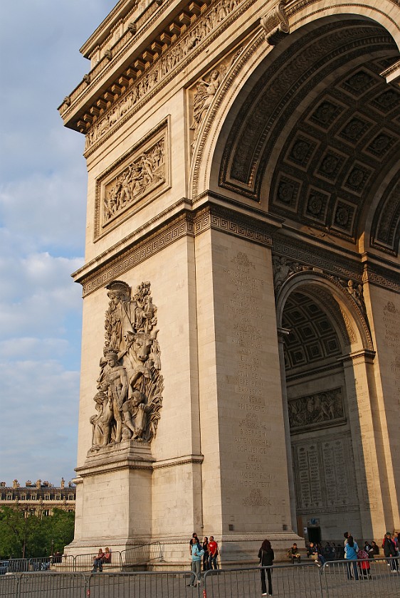 Arc de Triomphe. Arc de Triomphe. Paris. .