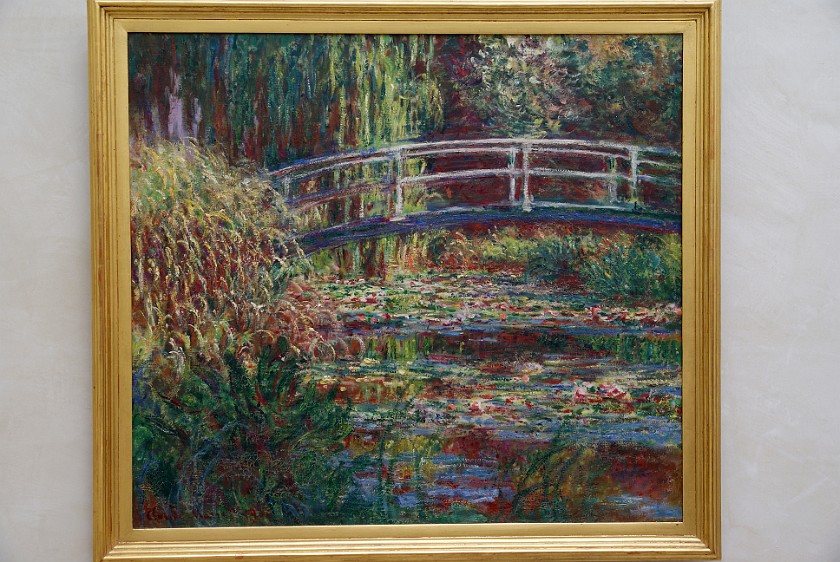 Musée d'Orsay. Le bassin aux nymphéas by Claude Monet, Musée d'Orsay. Paris. .