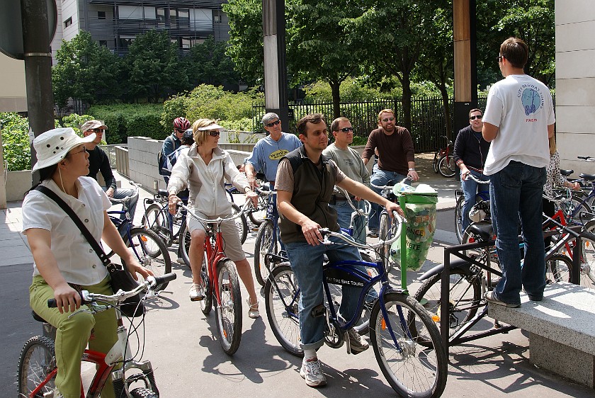 Bicycle Tour with Fat Tire Bike Tours. Bicycling Group. Paris. .