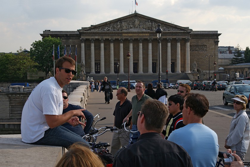 Bicycle Tour with Fat Tire Bike Tours. Bicycle tour with Fat Tire Bike Tours, Assemblée Nationale. Paris. .