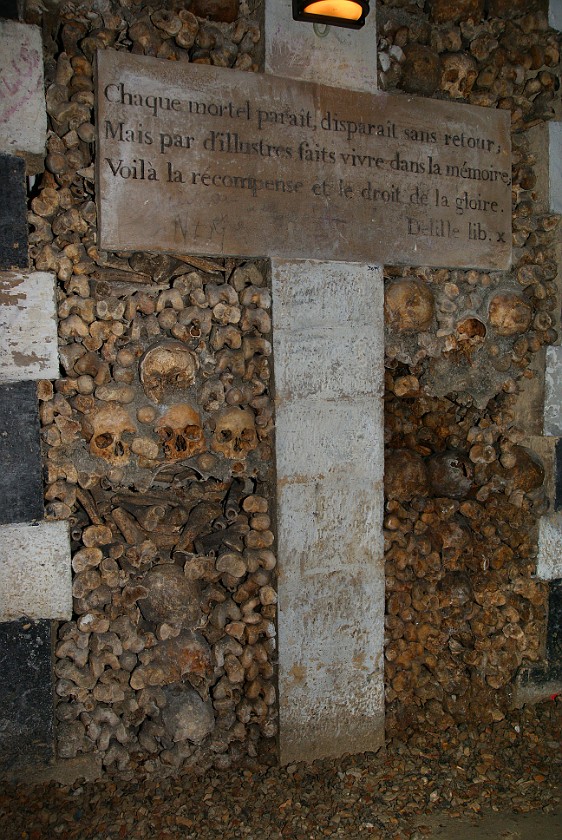 Catacombes. Catacombes. Paris. .