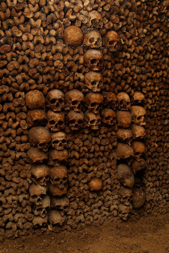 Catacombes. Catacombes. Paris. .