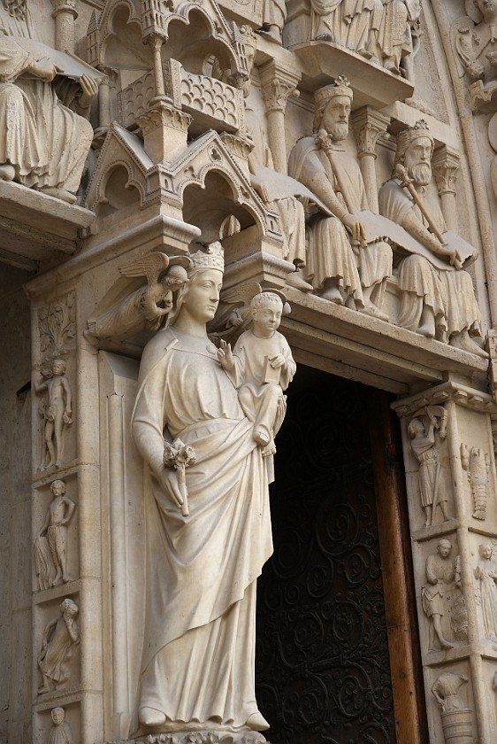 Cathédrale. Cathédrale de Notre Dame. Paris. .