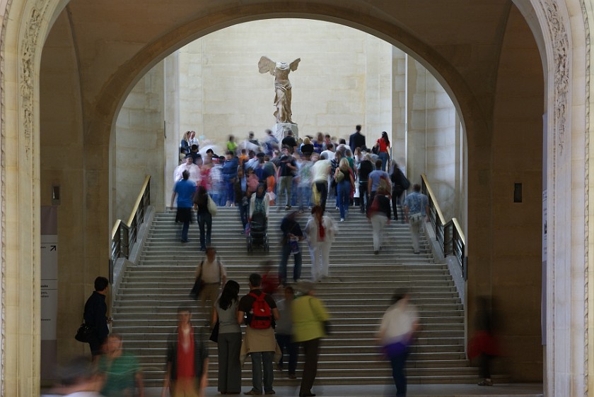 Musée du Louvre. Winged Victory of Samothrace, Musée du Louvre. Paris. .