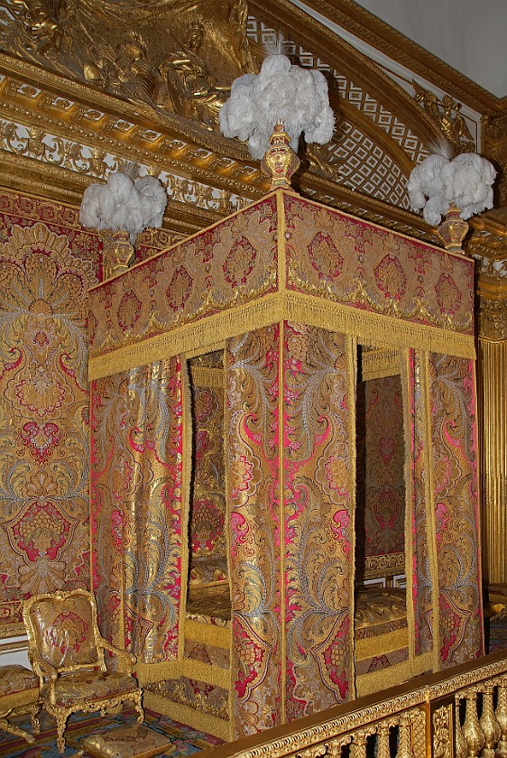 Château de Versailles. King's sleeping room, Château de Versailles. Versailles. .
