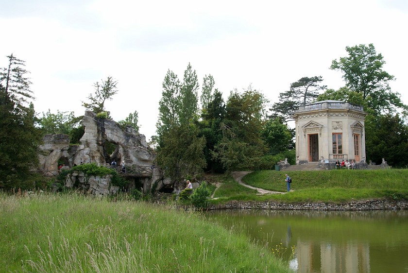 Chateau Gardens of Versailles. Gardens of the Petit Trianon. Versailles. .