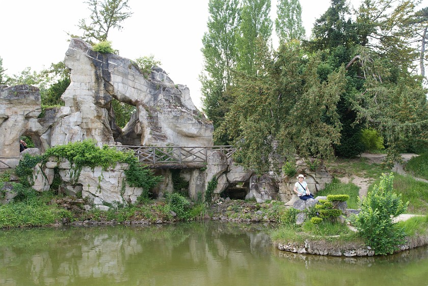 Chateau Gardens of Versailles. Gardens of the Petit Trianon. Versailles. .