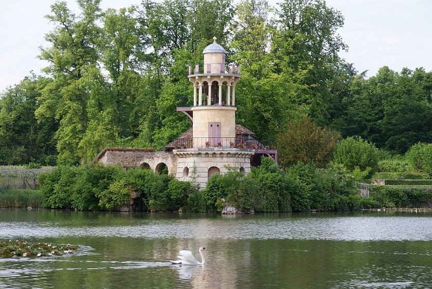 Chateau Gardens of Versailles. Queen's Hamlet. Versailles. .