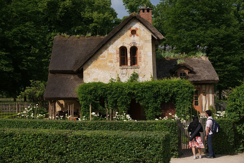 Chateau Gardens of Versailles. Queen's Hamlet. Versailles. .