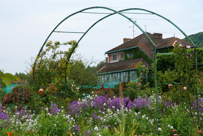 Claude Monet's Garden in Giverny. Clos Normand, Claude Monet's Garden. Giverny. .