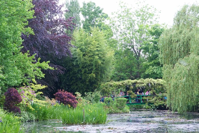 Claude Monet's Garden in Giverny. Jardin d'Eau, Claude Monet's Garden. Giverny. .